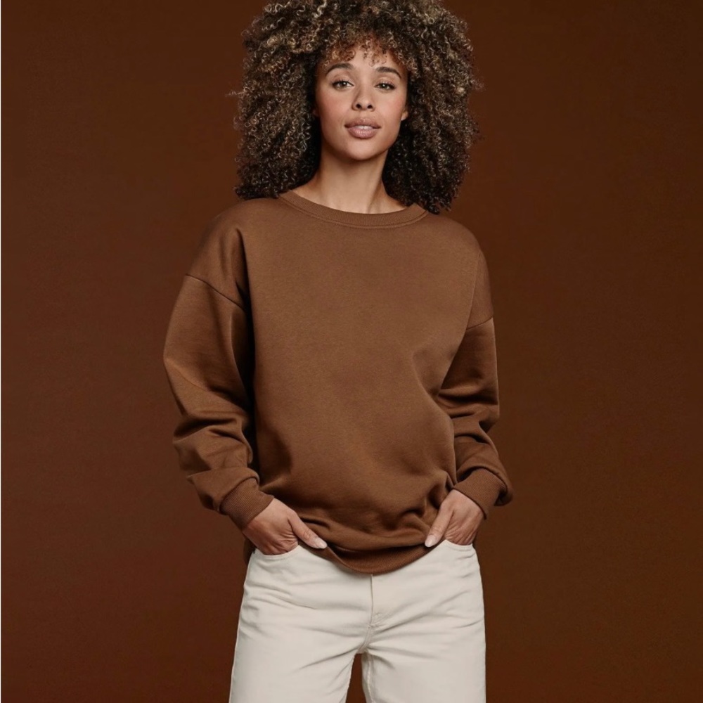 Nuuds sweatshirt in Chocolate